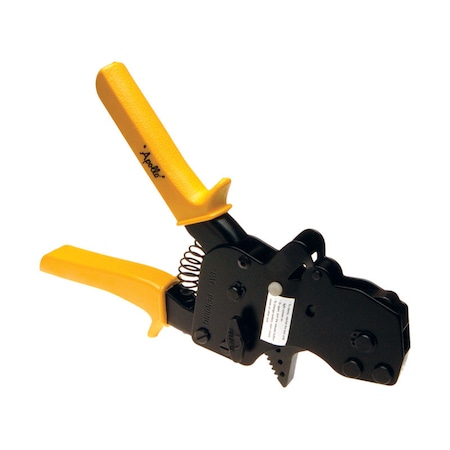 B & K Apollo 1 in. Crimping Tool Black/Yellow 1 pc 69PTBJ0010C